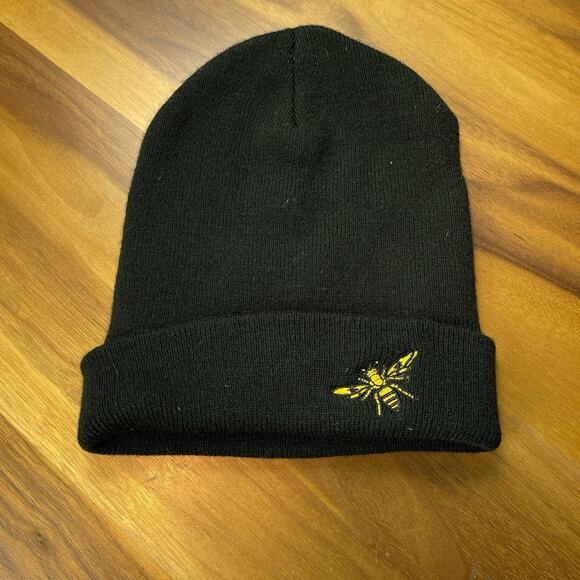 Jr Yellowjackets Cap America Bar Knit Winter Hat - DK Yellowjackets SWSX Promo Hat Cap Beanie Knit Embroidered Adult One Size